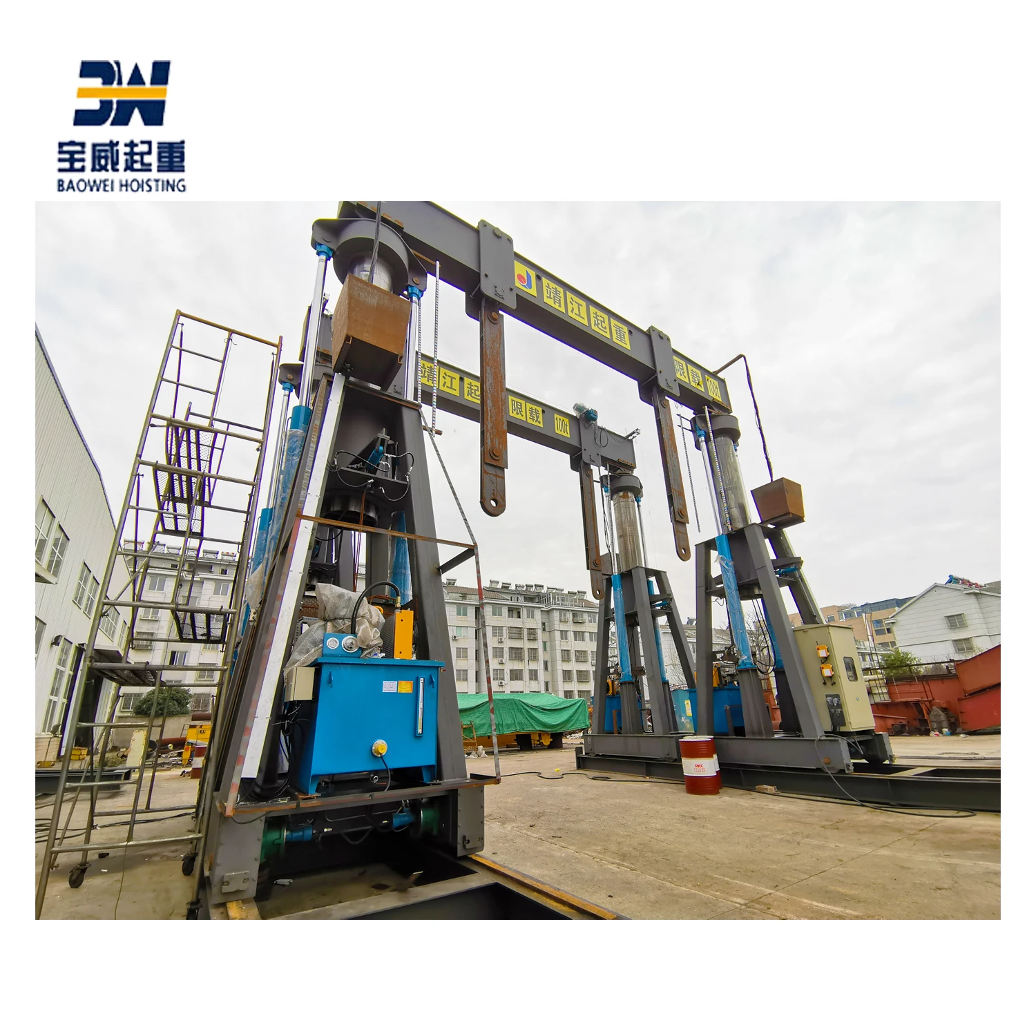 Hydraulic 200t Gantry Cranes with Telescopic Column New Condition from Supplier in Jiangsu Province China
