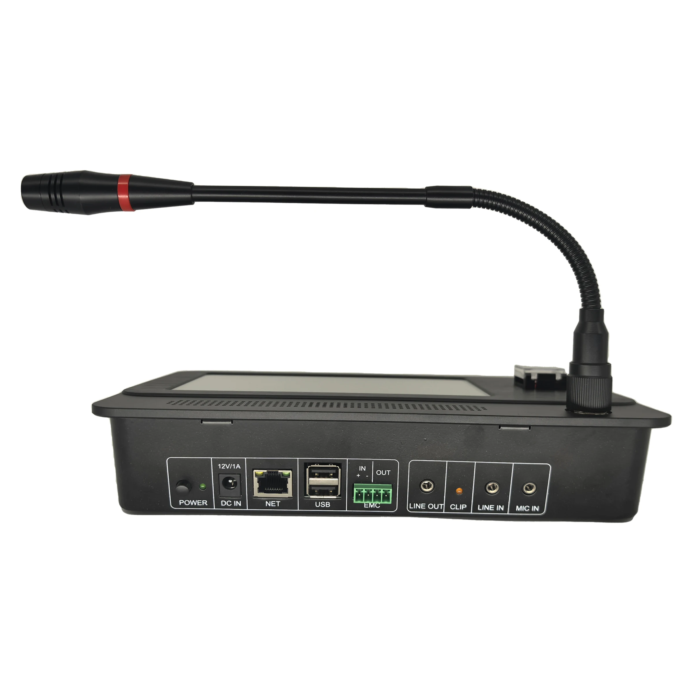Commercial Audio Music Play Device IP PA System Intercom IP Paging Connection with CCTV RJ45 School Ring Bell System