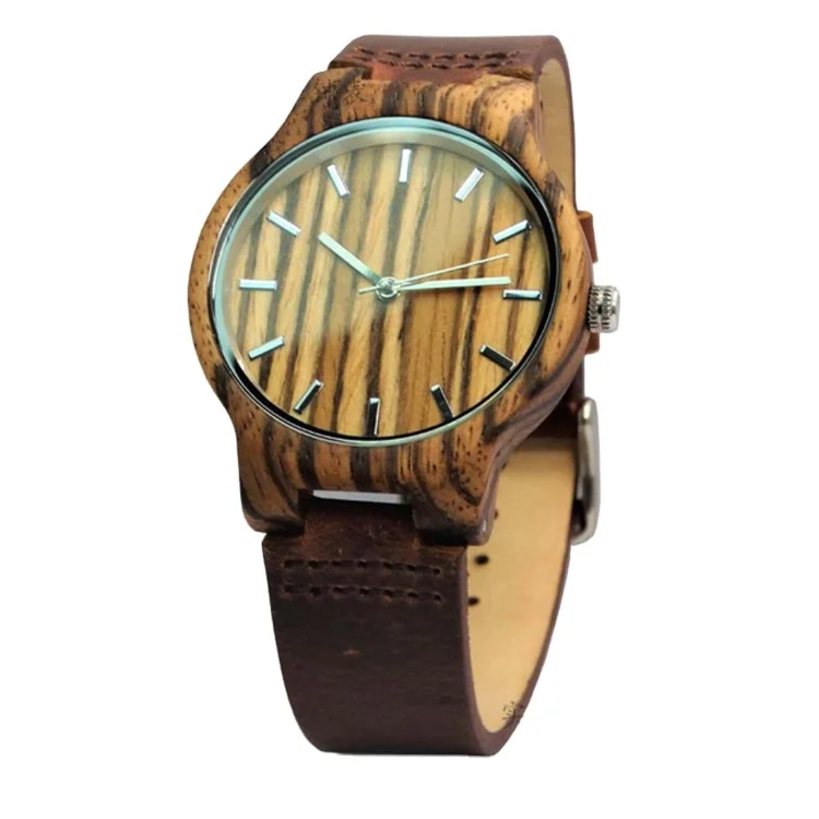 Hot Selling Cheap Women and Mens Wooden Watch Couple Wood Watches