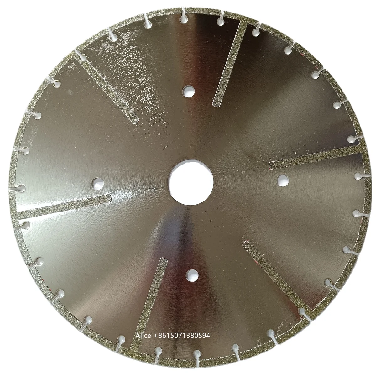 Гальваническое алмазное лезвие 390 мм для стекловолокна GRP FRP стекловолокно композитные трубы промышленности алмазный режущий диск