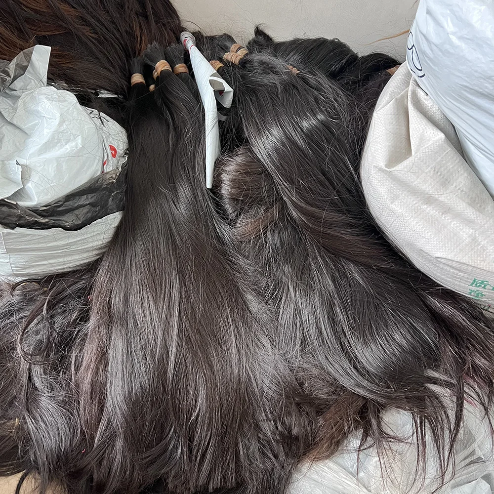 Wholesale Bulk Virgin Human Hair Raw Hair Vendor for Boho Premium Quality Virgin Hair Grade