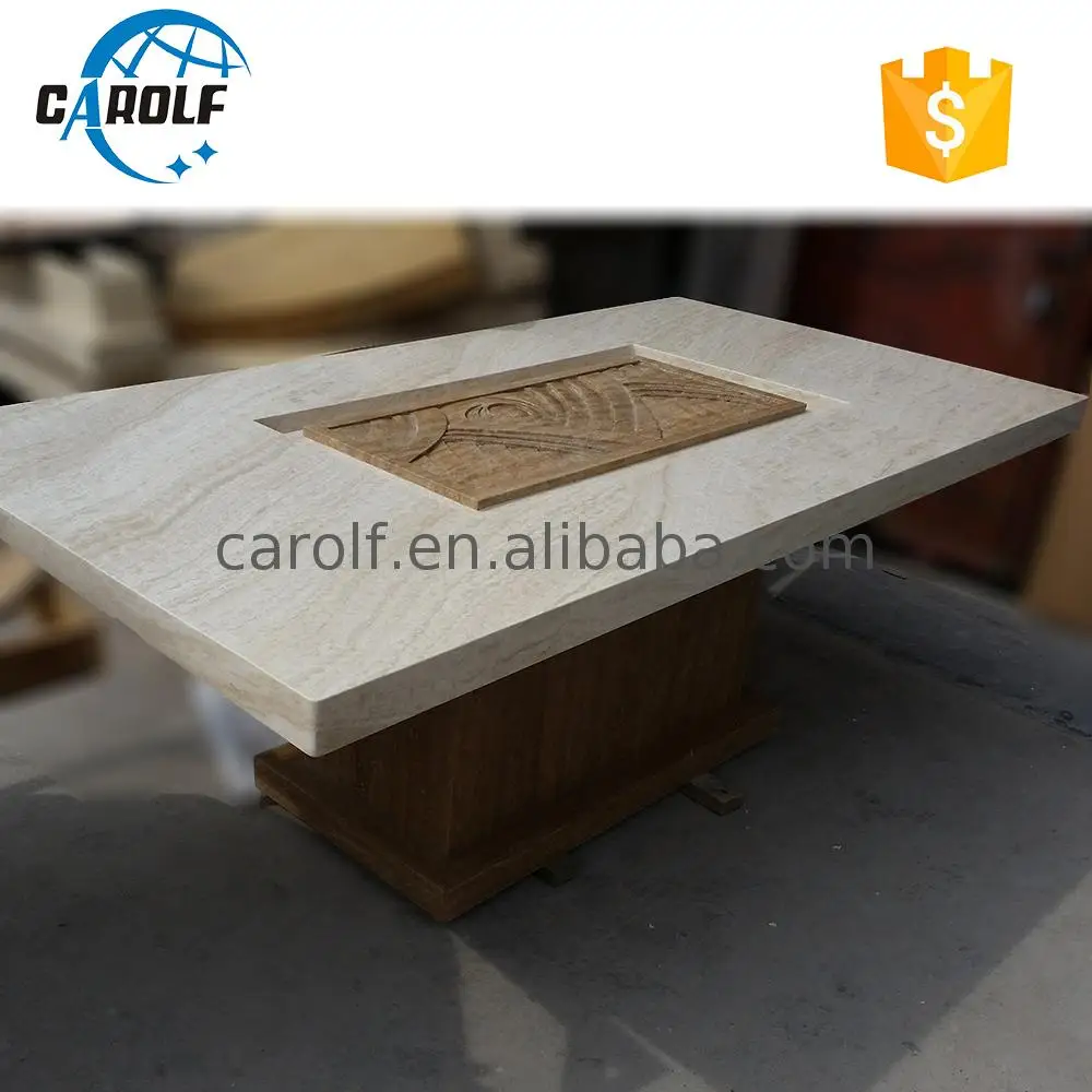 Concrete Dining room Furniture Hot Sale Wholesale Price Marble Dining Table In Malaysia