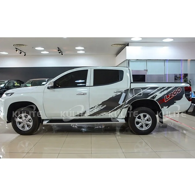 Truck Body stickers for Pickup 2020 Mitsubishi L200 Triton DC 4X4 Stickers