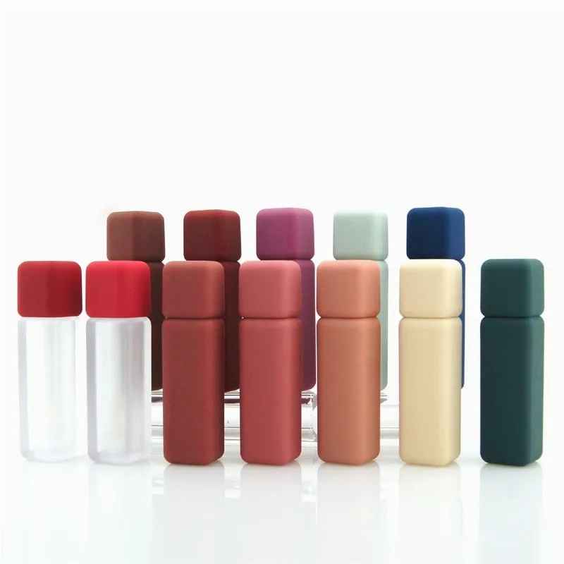 2023 hot The large capacity lip gloss tube  lip gloss frosted lipstick tubes lipstick printed lipstick tube