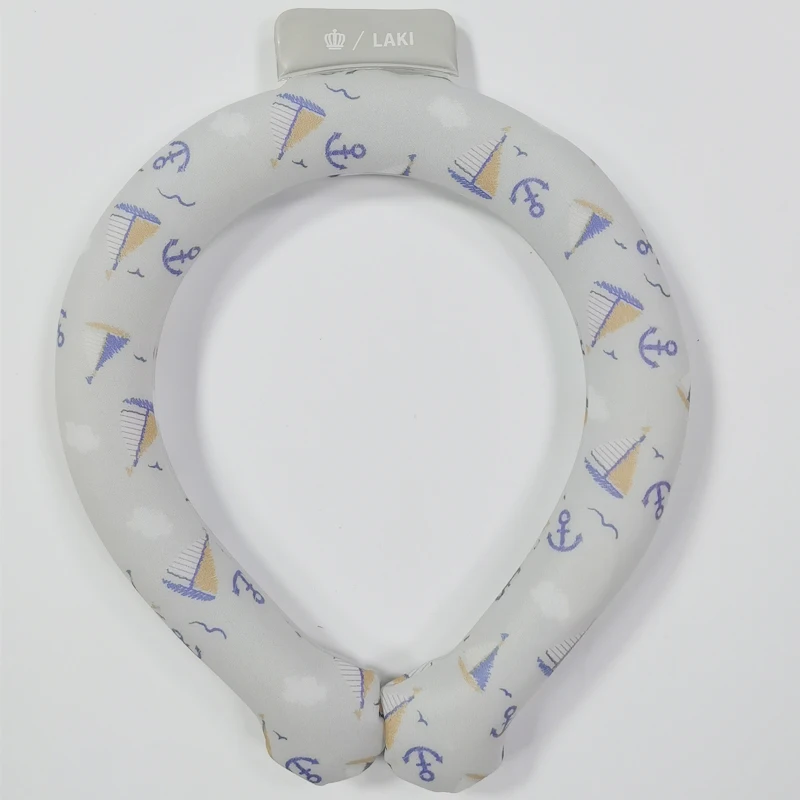 Fashionable PCM 28 Sports Hiking Neck Cool Ice Ring TPU Tube For Summer Frosty Ring