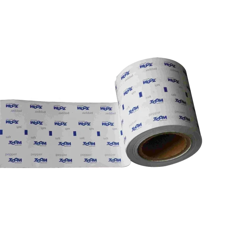 Greaseproof PE Food Wrapping Paper Margarine butter Packaging Aluminum Foil Coated Paper Roll