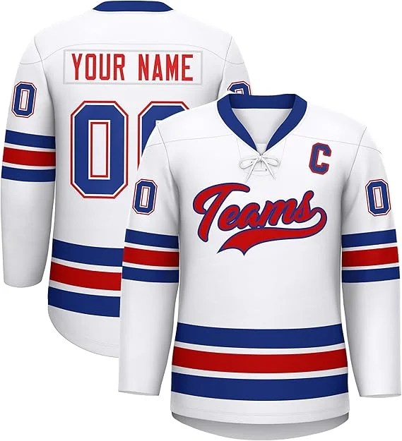 Tonton Sports custom 2024 New tackle twill embroidered hockey jerseys fast turnaround hockey uniform jersey hockey