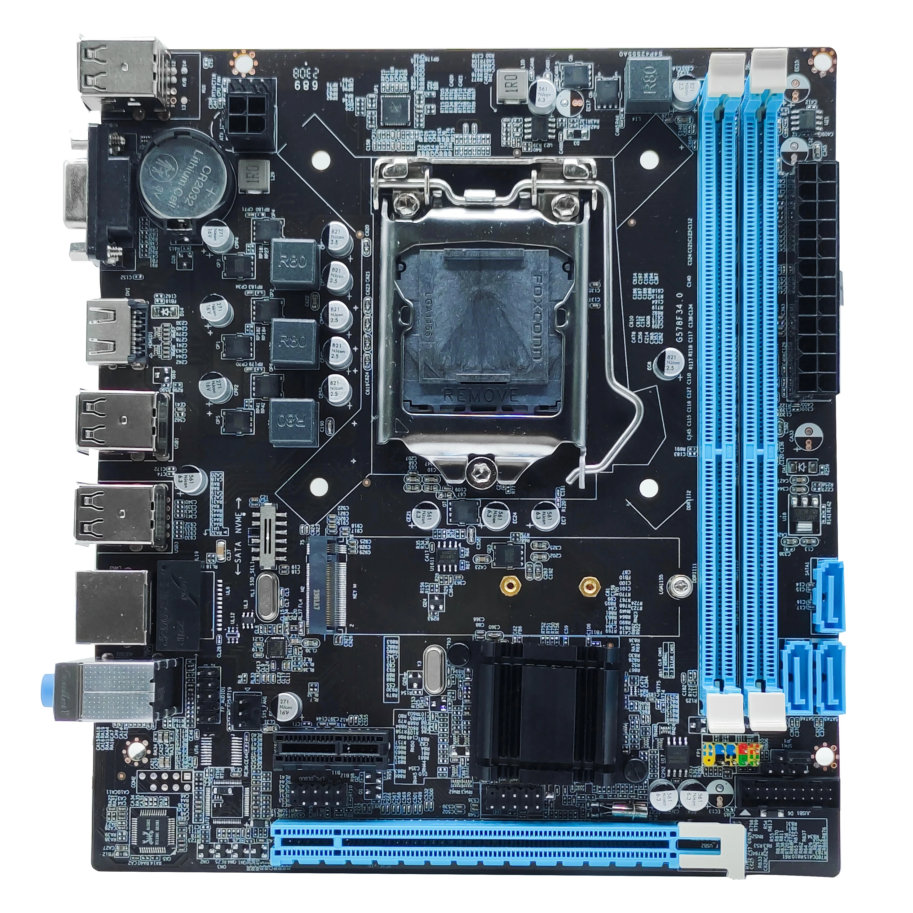 Материнская плата H61 LGA1155 сокет i3/i5/i7 серии CPU DDR3 SDRAM аудио на борту для рабочего стола