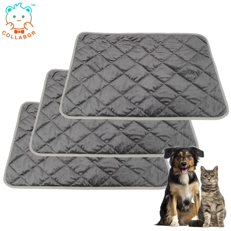 COLLABOR Puppy Pet Warm Mat Bed Waterproof Adjustable Heating Pad For Dog Cat Winter Soft Warm Mat