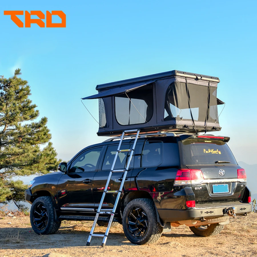 Top fashion  aviation aluminum profile car roof top safari tents pop up roof top car tent light weight