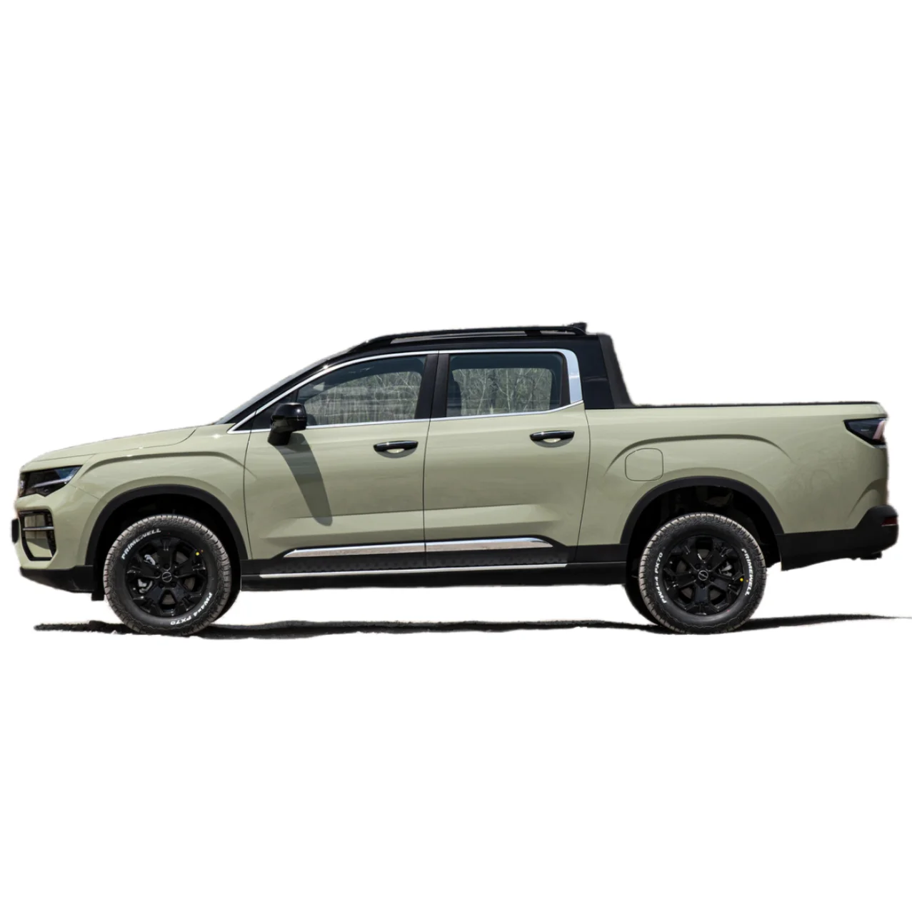 Hot sale pickup EV electric mini pickup car RD6 4WD new energy vehicles RD6 ev pickup