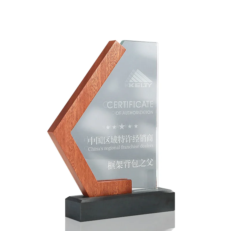 Best Design  New product high standard  Inkstone Trophy  crystal  Custom content crystal trophy