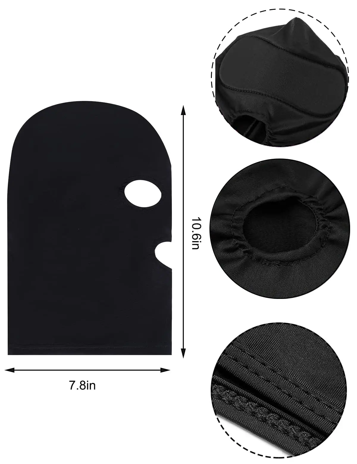 Wholesale Price Elasticity Breathable Sexy Sponge Harness Sex Head Eye Mask SM Bondage Headgear for Couple Restraint Hood Mask