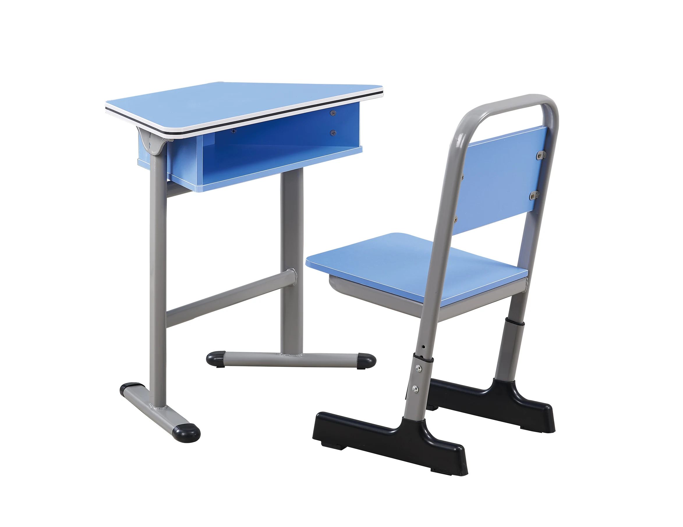 
2020 Multi-functional classroom students desks and chairs H+P9D 