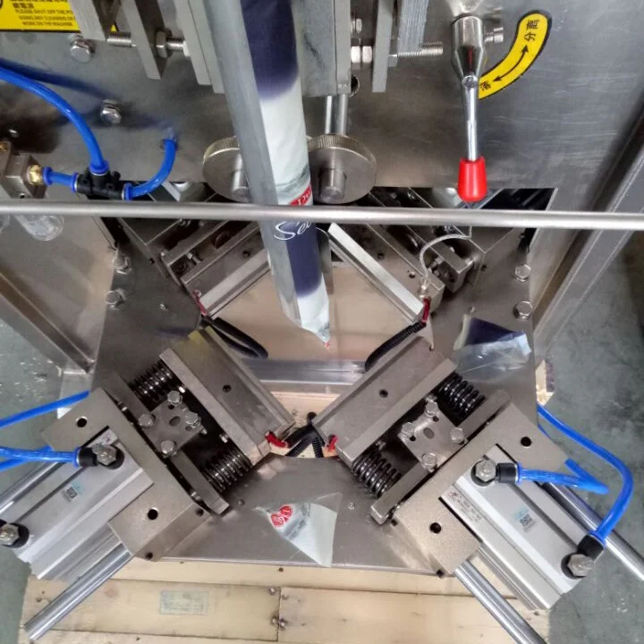 Factory price vertical pyramid triangle sachet bag snack food nut granular sachet  form fill seal packing machine