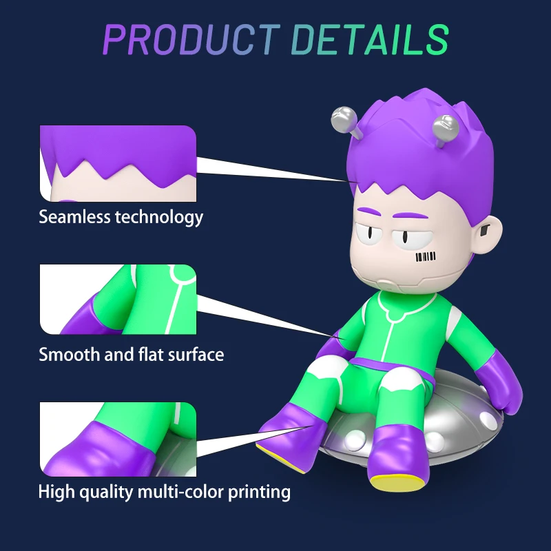 Custom Designer Vinyl Figurine Make Collectible PVC Miniature Vinyl Blind Box Figure Toy Manufacturer