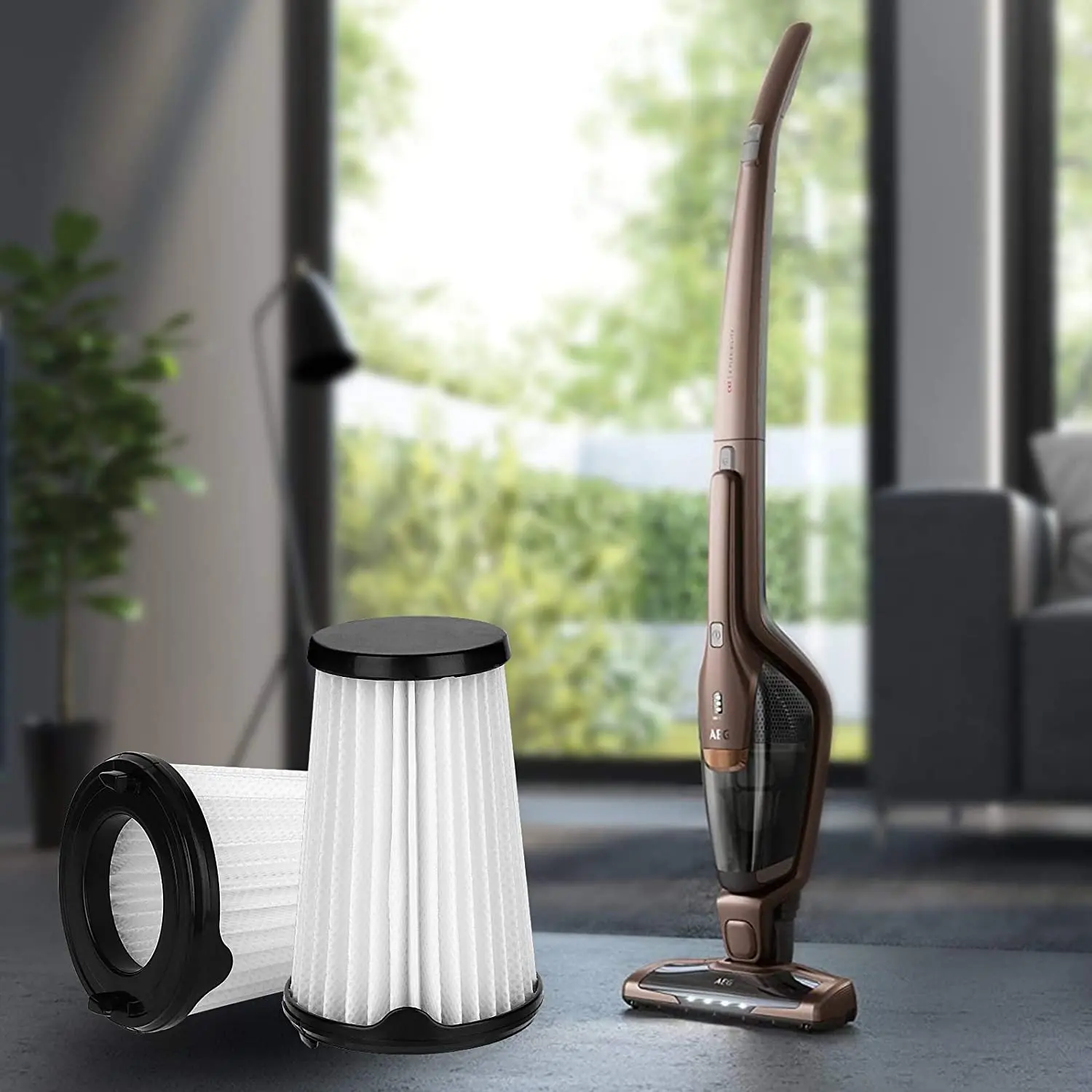 PET Vacuum Cleaner Pre Filters for AEG Ergorapido CX7-2T Electrolux AEF150 Vacuum Cleaners