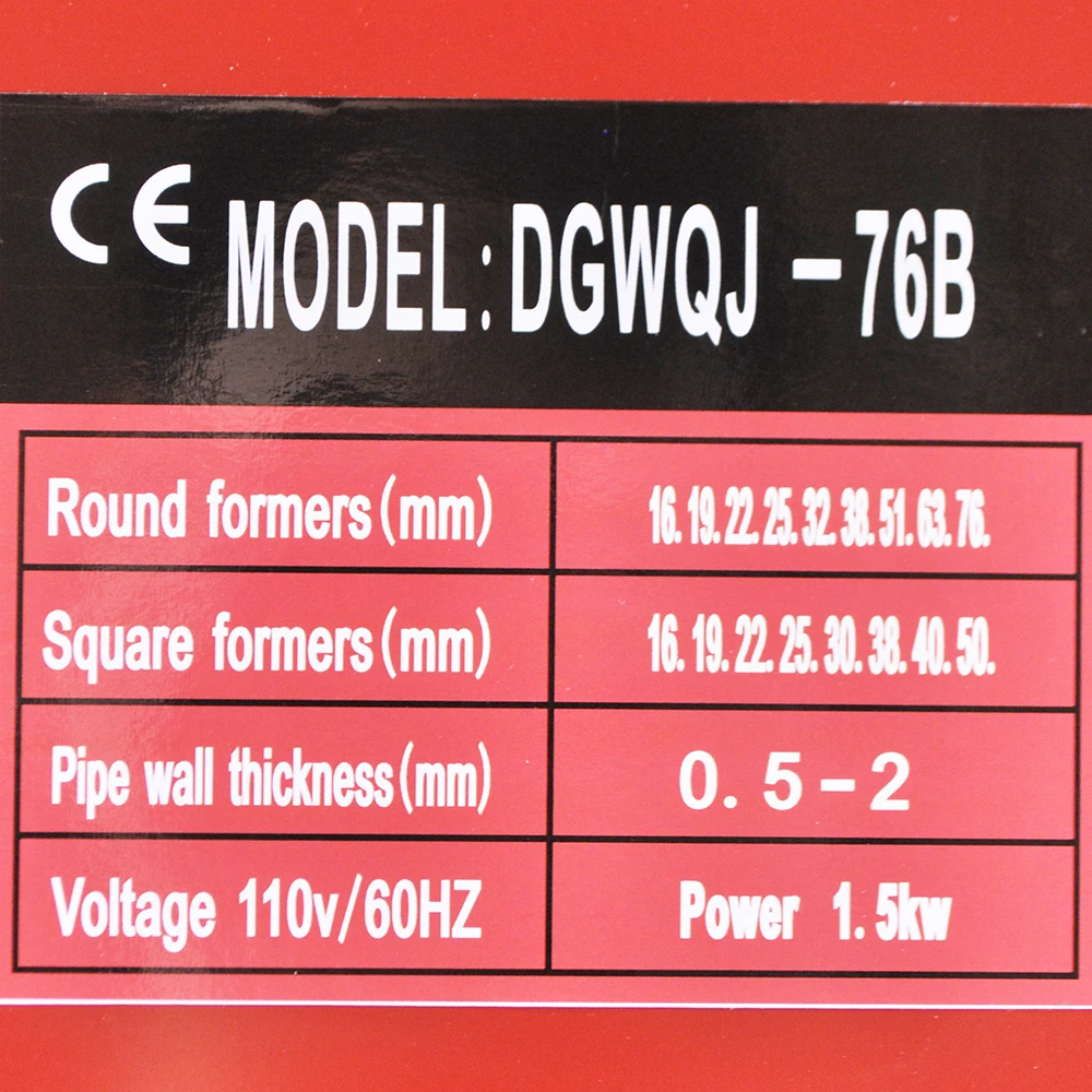 DGWQJ-76B дрожание рук прокатки и гибки труб машина квадратном каблуке с украшением в виде кольца Бендер