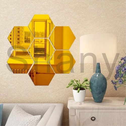 acrylic sticker mirror for bedroom wall stickers with low price