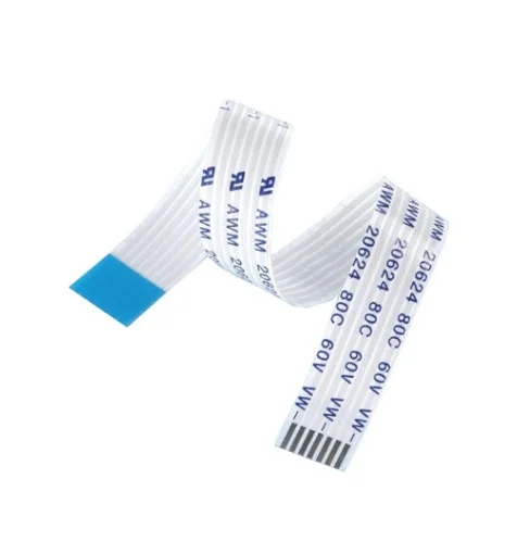 Высококачественный AWM 20624 80C 60V сине-белый плоский ленточный кабель в сборе