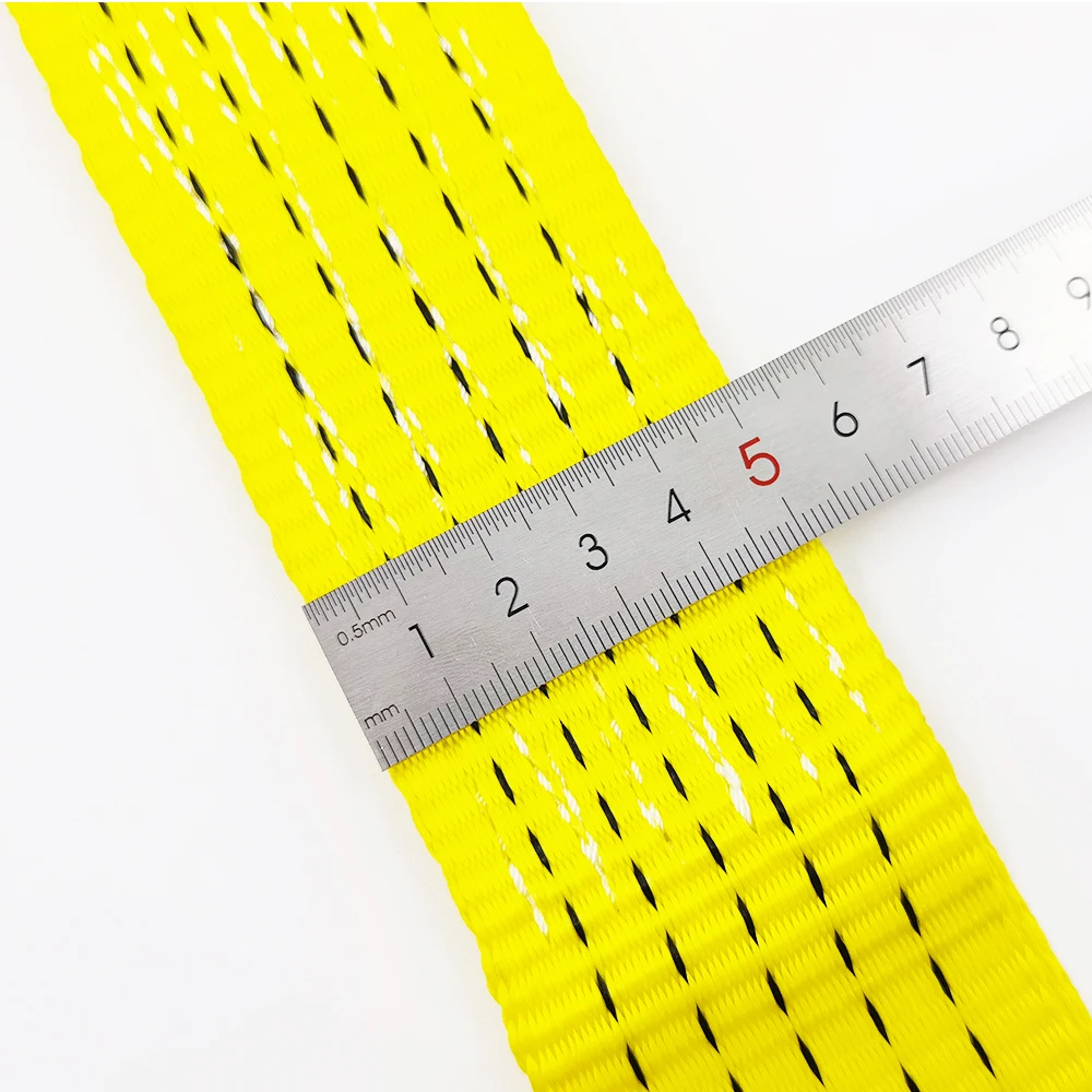 VINEET Polyester Webbing Ratchet Strap OEM/ODM Heavy Duty Ratchet Tie Down Strap with Double J Hook