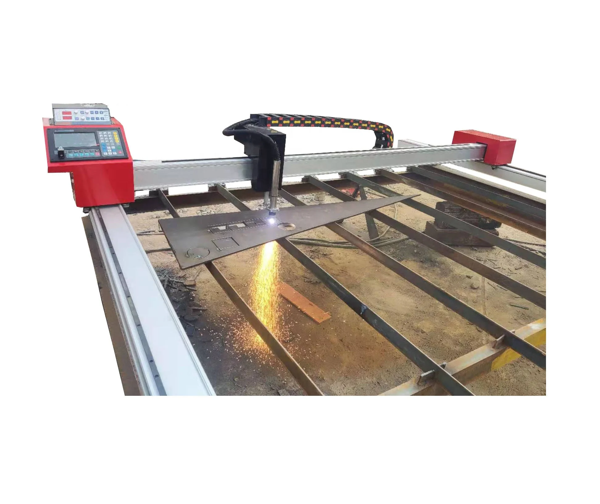 Portable gantry CNC plasma/flame cutting machine