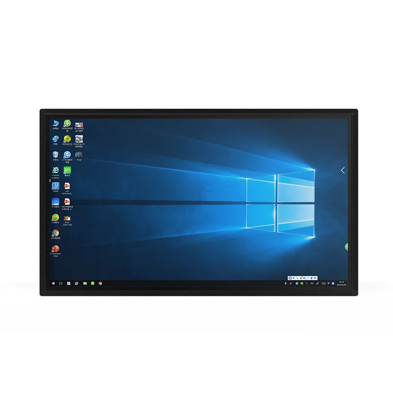 49inch IR touch wall mounted 1080p touch screen android smart tv advertising player display lcd screen for stores