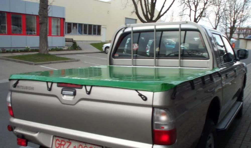 truck tonneau cover tarps 18oz acrylic lacquer pickup waterproof fabric