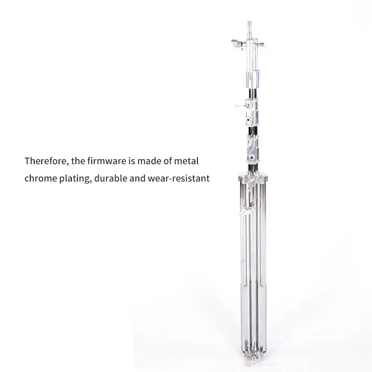 
Professional photography equipment spring cushion 3 meter Heavy Duty Studio Lights Stand Photo Tv Stainless Light Stand Tripod 