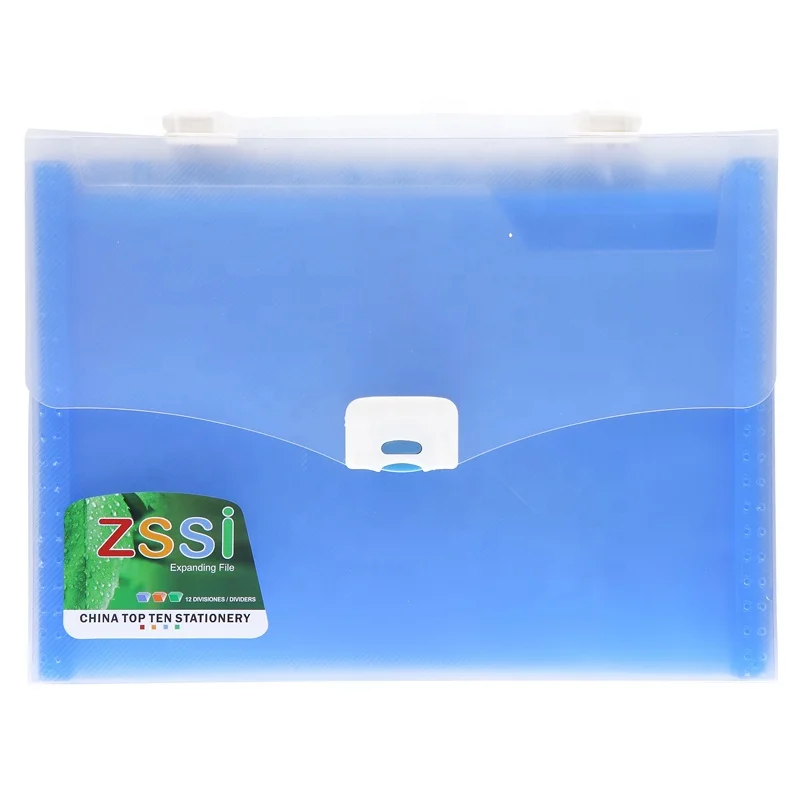 
Accordion Organizer 13 Pocket Button Envelope Bag Foldable Paper Expanding File Folder 