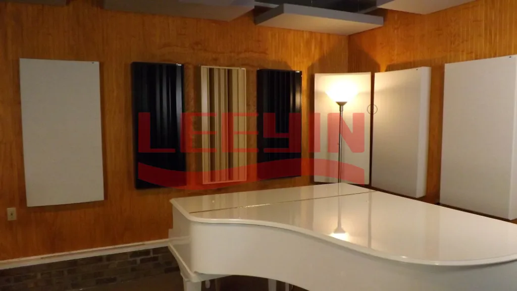 Wood Movable Acoustic Baffle Automatic Multi-functional Acoustic System Solid Acoustic Panels Movable Sound Diffuser