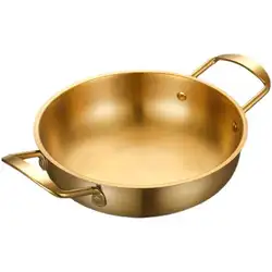 Hot sale stainless steel large capacity cooking pot induction hot pot shabu shabu pot