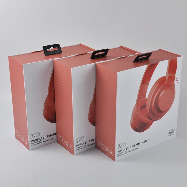 Luxury Headphone Different Designs Paper Box Packaging Custom Headphone Packaging Box Printed logo box for wireless headphones