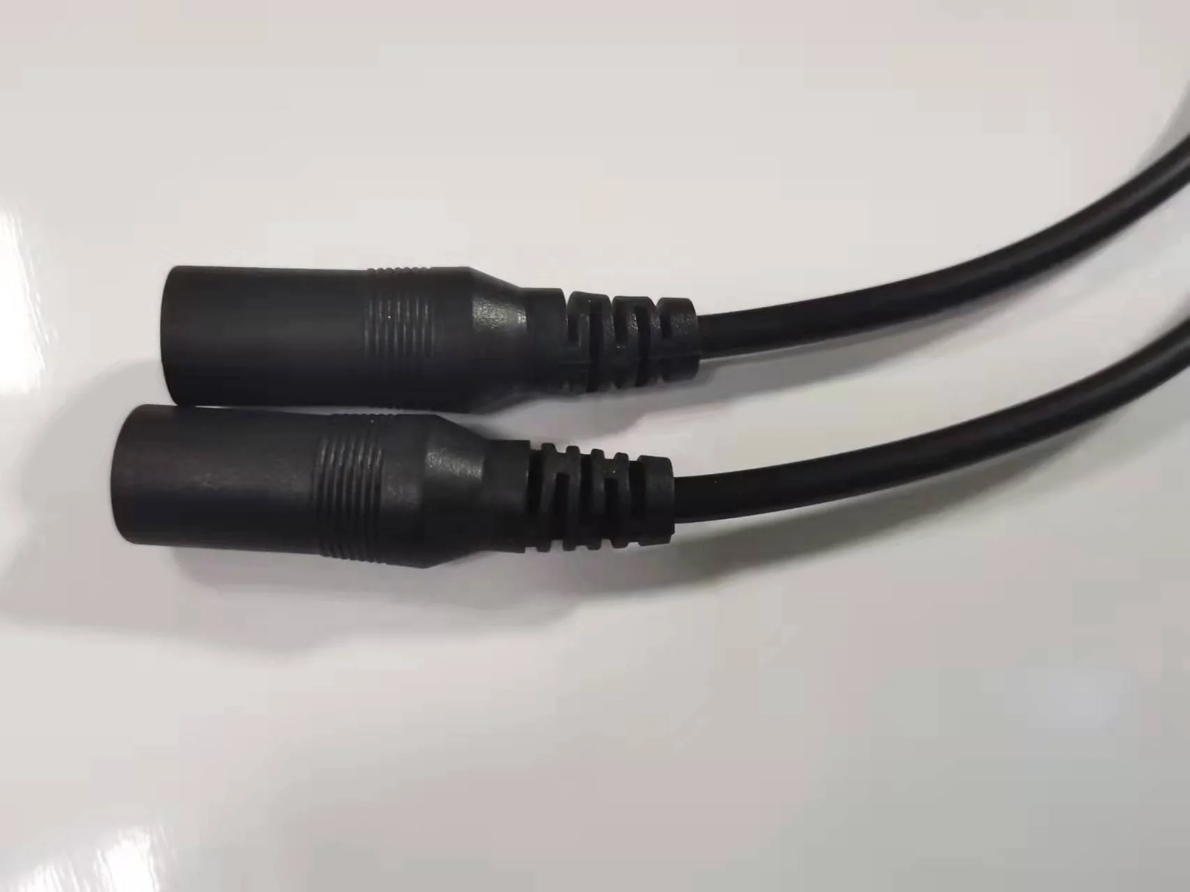 customized popular rg59  hifi coaxial cable with power dc power cable plug 5.5