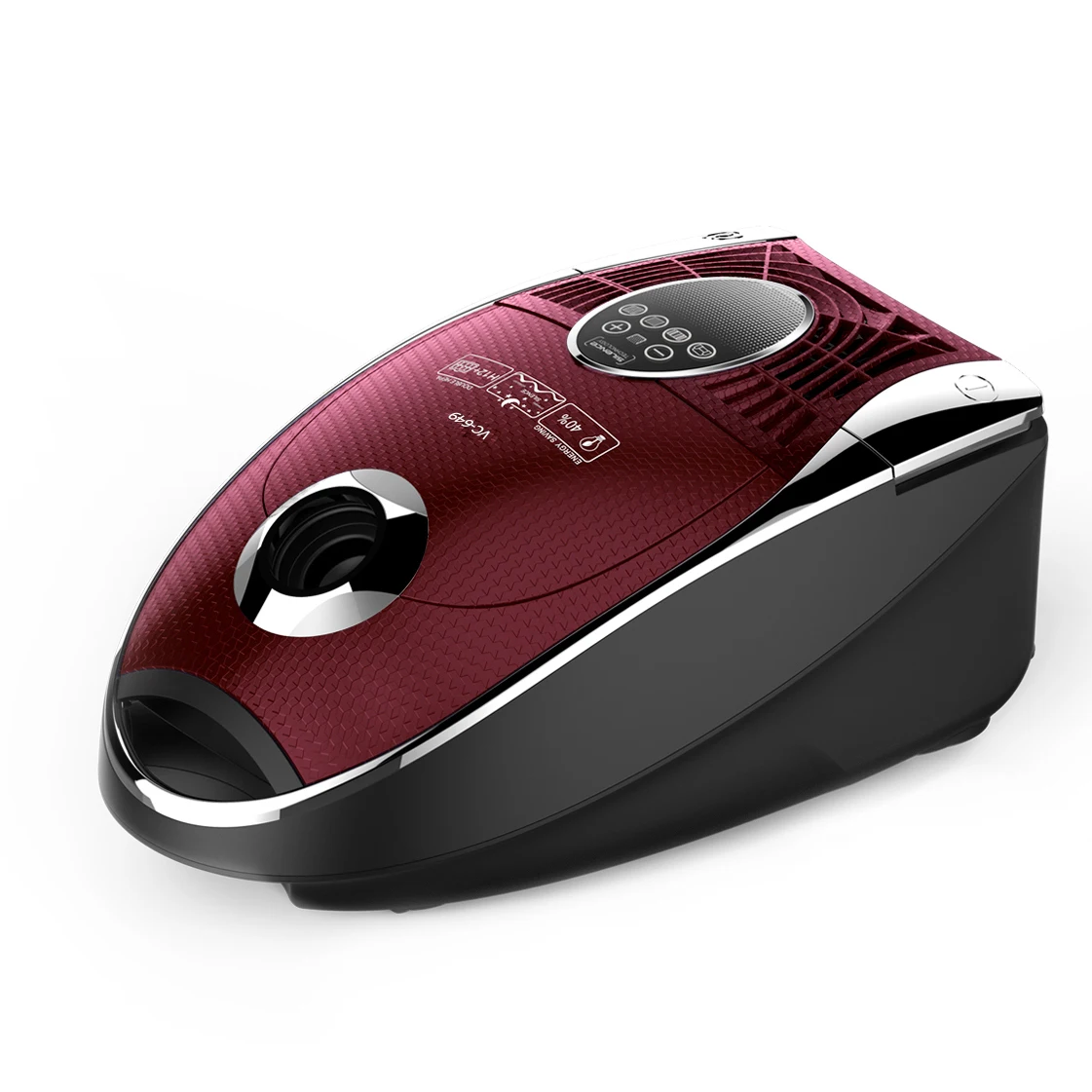 2400W max silent design eup vacuum cleaner with LED and remote control