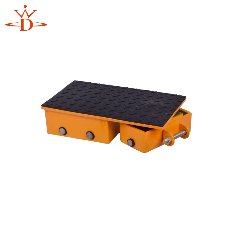 CRA Carrying Roller Transporting Heavy Duty 6T/8T/12T Cargo Trolley Skates For Machine Moving