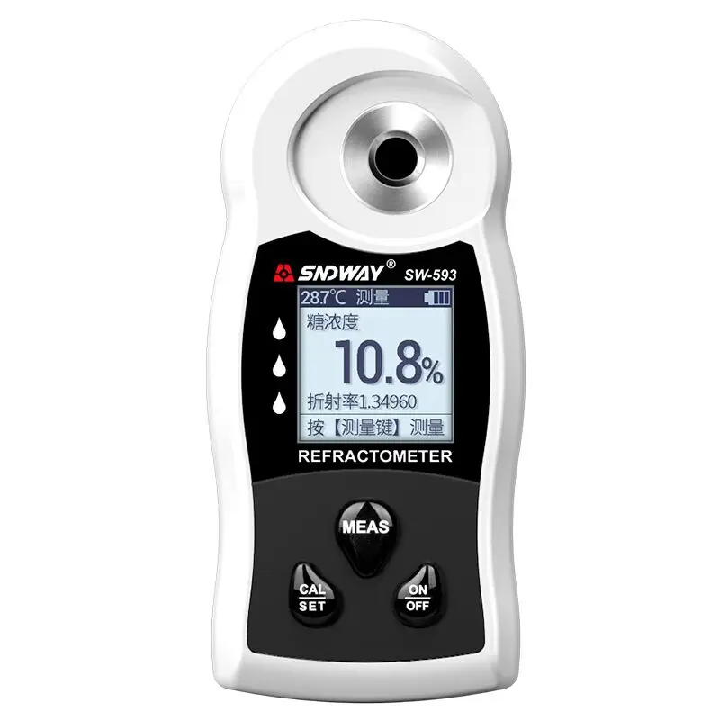 SNDWAY SW-593  Sugar Wine Brix Meter Fruit Digital Refractometer