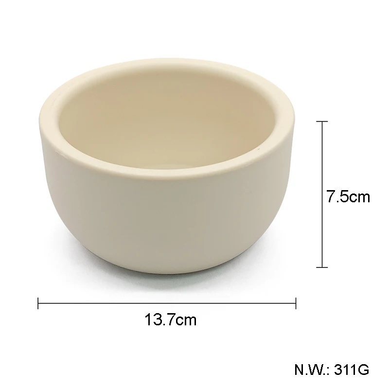Plastic PP home kitchen use manual tamping Grinding Bowl pestle and mortar