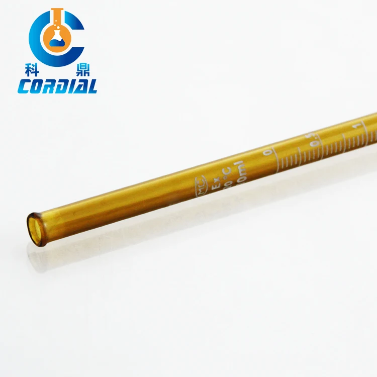 1647 CORDIAL High Quality Glass Alkaline Burette Lab Glassware Class brown