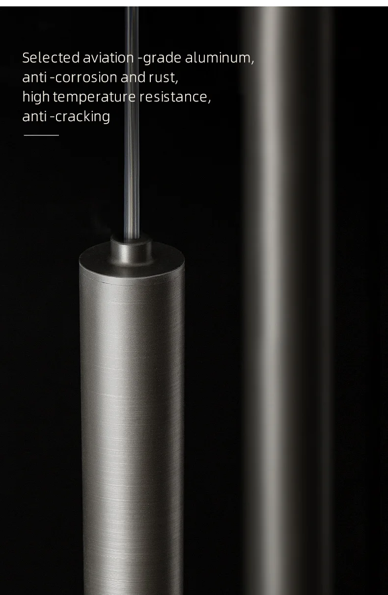 Aisilan fashion Modern office restaurant home kitchen island cylinder anti glare chandeliers &amp pendant lights