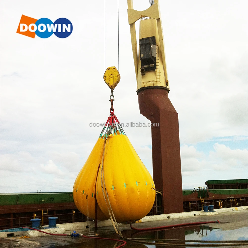 PVC Coated Fabric Crane Proof Load Test Water Bags