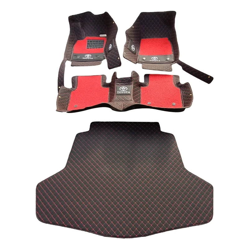 Factory Directly Sales All Weather Waterproof All Weather 7D Leather Car Floor Mat For Camry 2019-2020