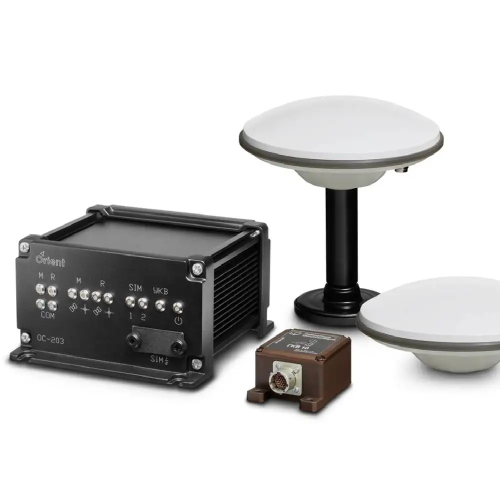 Dual antenna 4GNSS OS-203 receiver Heading RTK GPS with IMU inertial gnss, wholesale low price