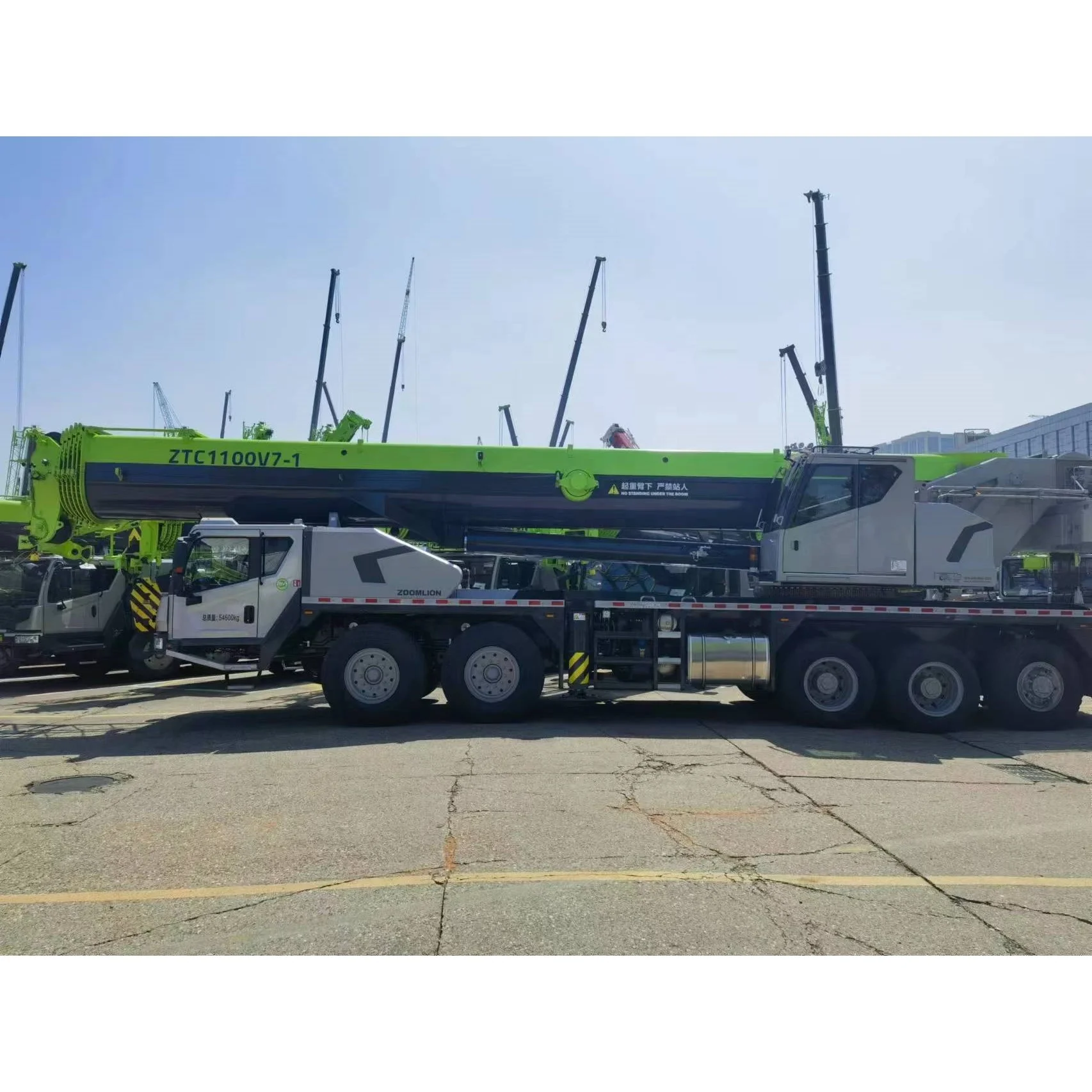 Распродажа большой кран ZOOMLION ZTC1100V763 110Ton мобильный автокран