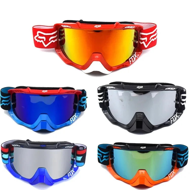Custom High Quality New Style Sports Outdoor Motocross Goggles Anti-uv Windproof Glasses Fox Motorcycle Goggles