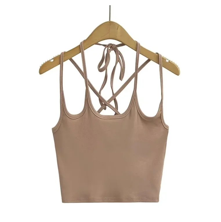 Runwaylover 1657 Ladies Sexy Backless Crop Tops