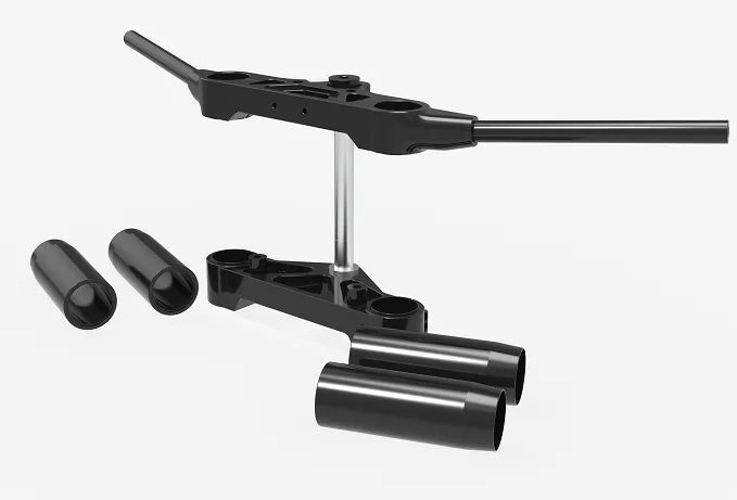 INCA Modification Motorcycle Steering Dampers Stabilizer Triple Tree for Vrod Night Rod Muscle