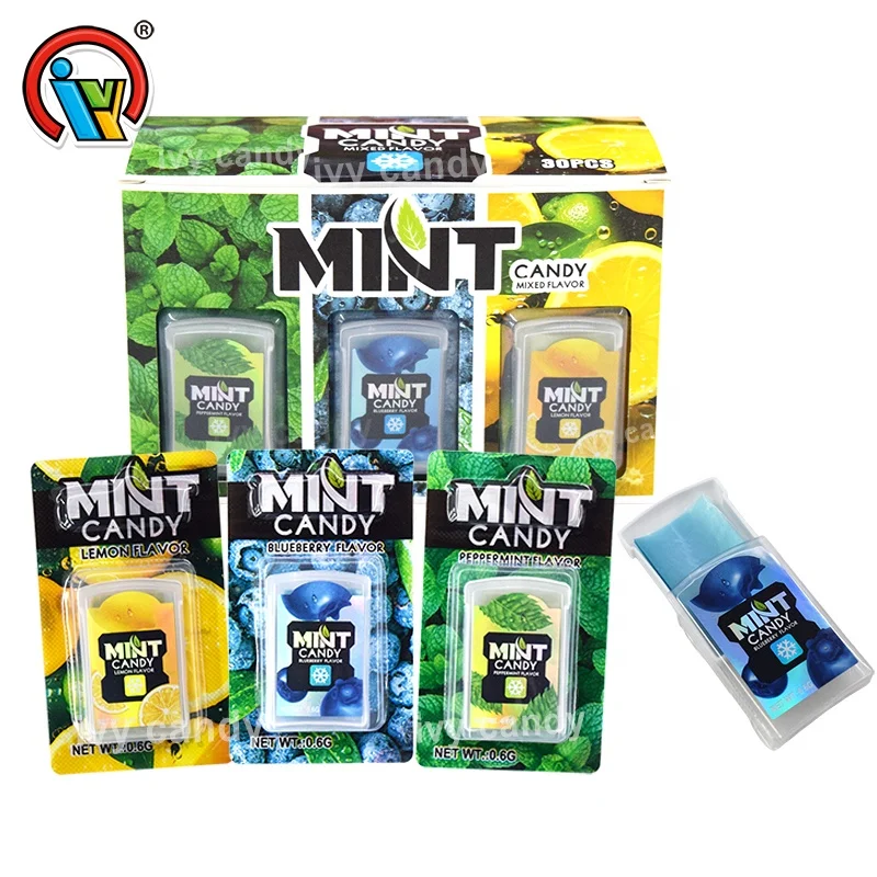 Factory OEM fruit flavor fresh breath paper cool mint candy strips