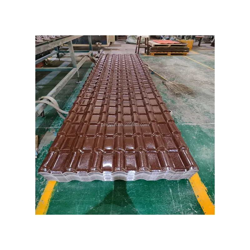 Популярная в Индии испанская ASA ПВХ черепица Антикоррозийная лист крыши для вашего собственного дома