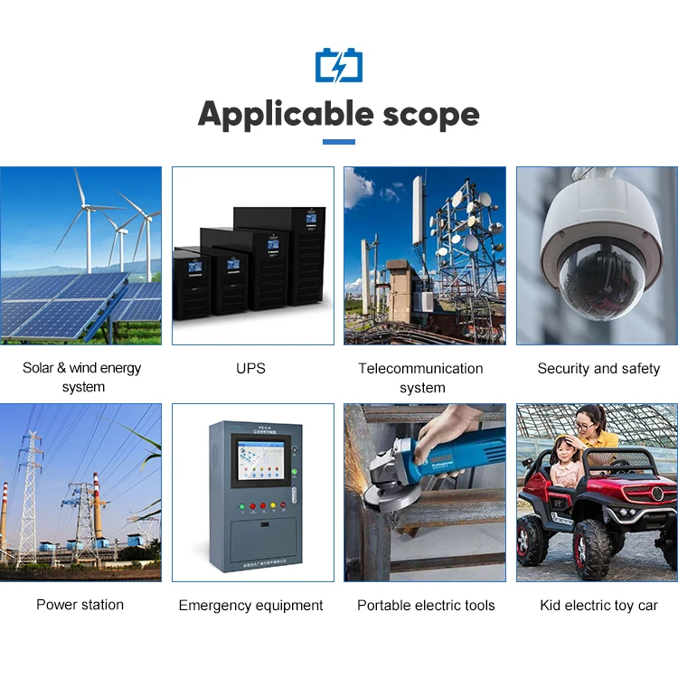 Dongle New Design DB50-12 Lead Acid Storage Systems Deep Cycle 12V 50Ah AGM Gel Solar Battery